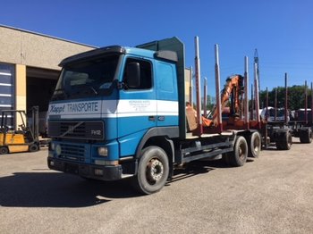 Горско ремарке, Камион За превоз на дървесина Volvo FH 12.460 6x2/Holztransporter mit Penz 9200H: снимка 1