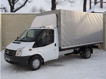 FORD TRANSIT 100T350 2.4 TDCI SKRZYNIA PLANDEKA KLIMA
 - Камион с брезент