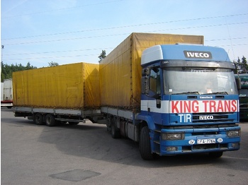 IVECO 240E42 - Камион с брезент