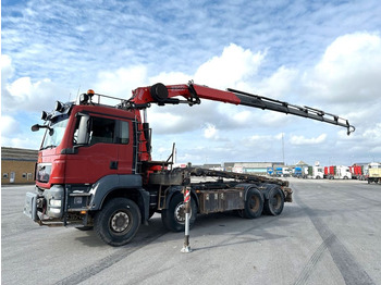 MAN TGS 35.440 8x4 / Fassi F245A  Crane Year 2017  - Камион с кран, Камион с кабелна система: снимка 1