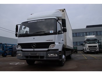 Камион фургон Mercedes-Benz ATEGO 1218+Box 6.2m +D'Hollandia 1500kg: снимка 1