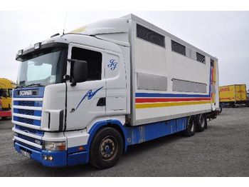 За превоз на животни камион SCANIA 124 400: снимка 1
