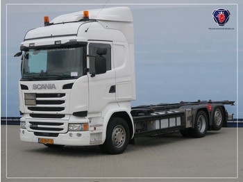 Камион фургон Scania R 410 LB6X2*4MNB | BDF | FULL AIR | ROOFAIRCO | RETARDER: снимка 1
