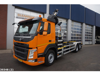 Volvo FM 410 HMF 23 ton/meter laadkraan - Мултилифт с кука камион, Камион с кран: снимка 2