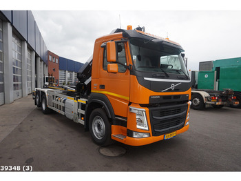 Volvo FM 410 HMF 23 ton/meter laadkraan - Мултилифт с кука камион, Камион с кран: снимка 3