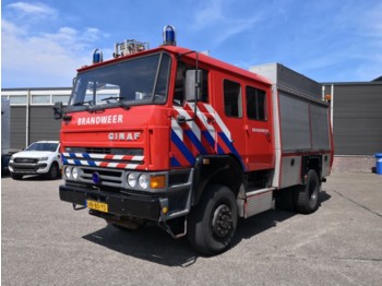 Ginaf 4x4 FireTruck - Double Cabin - Rosenbauer Pump - Hoses - 2800L Tank - Incl Equipment - 05/2019 APK - Пожарна кола