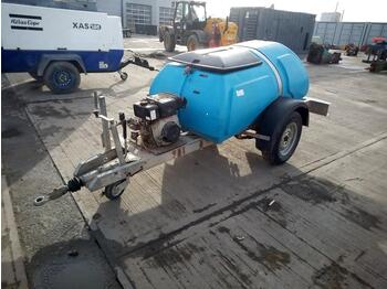  Bowser Supply Single Axle Plastic Water Bowser, Yanmar Pressure Washer - Водоструйка