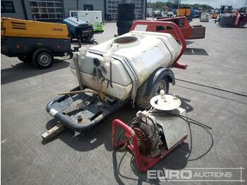  Brendon Bowsers Single Axle Plastic Water Bowser, Yanmar Pressure Washer (Spares) - Водоструйка