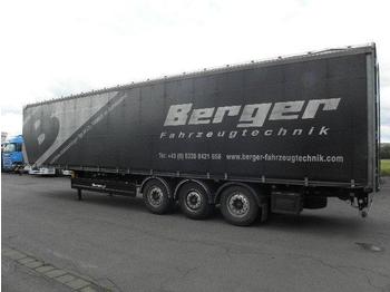  Berger, Sattelauflieger SAPL 24LTP, Leicht - Брезентово полуремарке