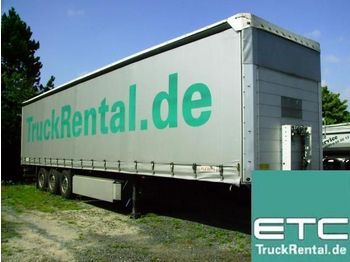 Schmitz Cargobull SCS 24/L 13.62 EB 3 x vorhanden GERMAN TRAILER - Брезентово полуремарке
