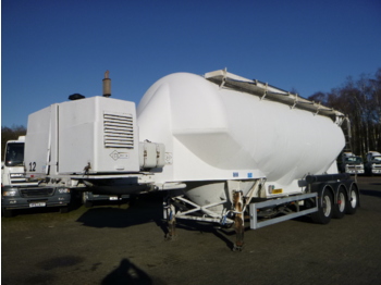 Полуремарке цистерна За превоз на брашно Feldbinder Powder tank alu 40 m3 + compressor: снимка 1