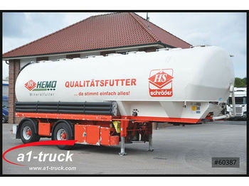Полуремарке цистерна За превоз на силоза Heitling - Siloauflieger,7 Kammern,48m³, Futter,: снимка 1