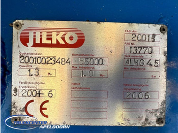 Jilko Bulkoplegger 55000 Liter, SAF Axles - Полуремарке цистерна: снимка 4