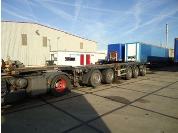 D-TEC 5-Axle combi trailer - CT 53 05D - 53.000 Kg - Контейнеровоз/ Сменна каросерия полуремарке