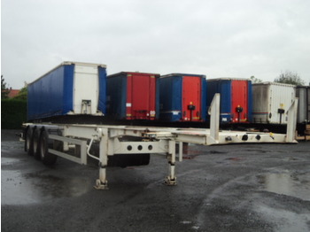 TURBOS HOET Container chassis - Контейнеровоз/ Сменна каросерия полуремарке