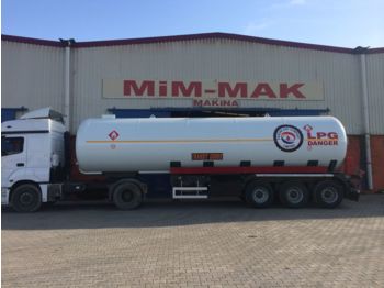 Нови Полуремарке цистерна За превоз на газ MIM-MAK 45 m3 LPG TRANSPORT TANK: снимка 1