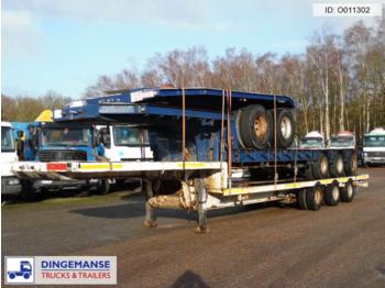 Traylona 3-axle semi-lowbed trailer 62000kg / ext. 16 m - Нискорамна площадка полуремарке