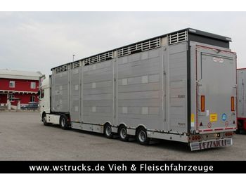 За превоз на животни полуремарке Pezzaioli SBA31-SR  3 Stock  Vermietung: снимка 1