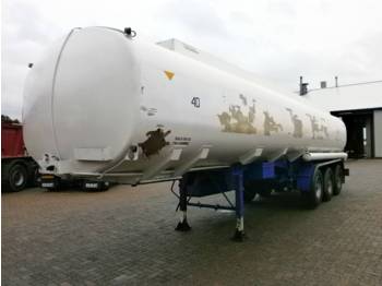 Caldal Fuel tank Alu 39m3 / 5 comp - Полуремарке цистерна
