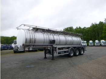 Crossland Chemical tank inox 22.5 m3 / 1 comp - Полуремарке цистерна