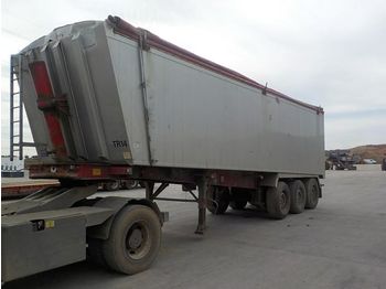  2007 Weightlifter Tri Axle Insulated Bulk Tipping Trailer c/w WLI, Easy Sheet (Plating Certificate Available, Tested 05/20) - Самосвал полуремарке