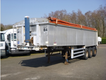 Weightlifter Tipper trailer alu 28 m3 + tarpaulin - Самосвал полуремарке