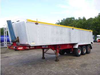 Weightlifter Tipper trailer alu / steel 30 m3 + tarpaulin - Самосвал полуремарке