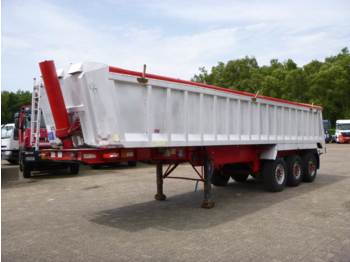 Weightlifter Tipper trailer alu / steel 34.5 m3 + tarpaulin - Самосвал полуремарке