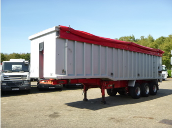Wilcox Tipper trailer alu 54 m3 + tarpaulin - Самосвал полуремарке