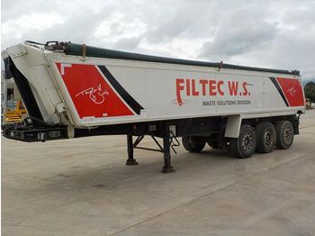  Wilcox Tri Axle Tipping Trailer, Easy Sheet - Самосвал полуремарке