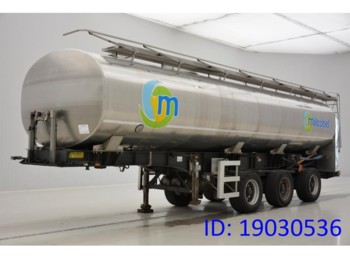 Полуремарке цистерна За превоз на хранителни стоки TURBO'S HOET Tank 30000 liter: снимка 1