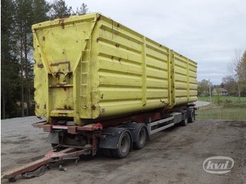 Närko D4YF51H11 Lastbilssläp med containers  - Затворена каросерия полуремарке