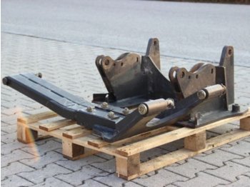 Hauer Schneepflugplatte mit Abstützung - Прикачен инвентар
