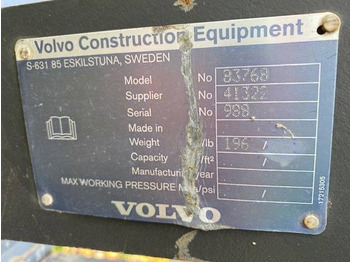 Volvo L 60 L 120 Palettengabel / FORKS (99001747) - Вилици за Строителна техника: снимка 3
