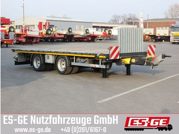 ES-GE Tandemanhänger - Containerverr.  - Бордово ремарке/ Платформа