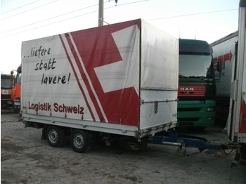 Humbaur Truck Center TC TA 3,5t 4,2m Pritsche + LBW EBS - Брезентово ремарке