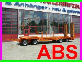 Möslein 4 Achs 40 t Tieflader mit ABS - Нискорамна площадка ремарке