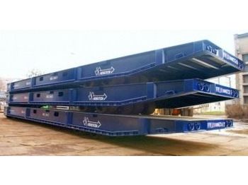 Novatech RT100 - Novatech 100 ton roll-trailer - Ремарке