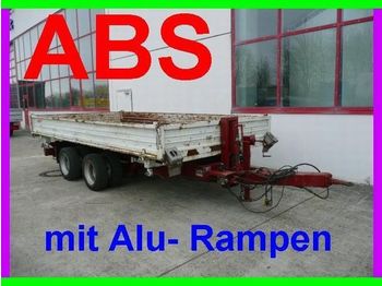 Blomenröhr 13 t Tandemkipper mit Alu  Rampen, ABS - Самосвал ремарке