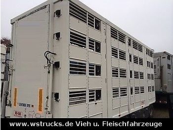 KABA 4 Stock Vollausstattung 7,70m  - За превоз на животни ремарке