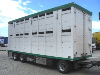 Menke 3-Stock / 3 Achsen / BPW Achsen  - За превоз на животни ремарке