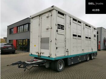 Menke-Janzen ANH Viehtransporter / mit Aggregat / 3 Stock  - За превоз на животни ремарке