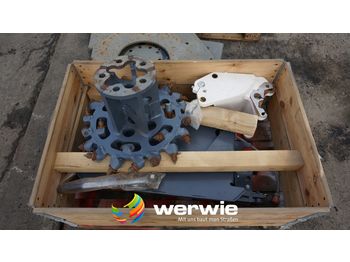  Seitenfräsrad für W35DC WIRTGEN FB80 FT180  for asphalt milling machine - Резервни части