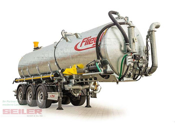 Fliegl STF 27.500 Truck-Line Dreiachs 27,5m³ - Цистерна за течен тор: снимка 1