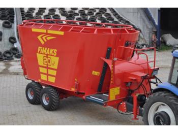 Fimaks Futtermischwagen 20m3 FMV 20 F/ feeding mixer / wóz paszowy - Миксер-вагон