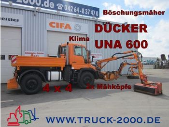 UNIMOG U500 Dücker UNA 600 *Böschungsmäher*Komunalhydr - Селскостопанска техника