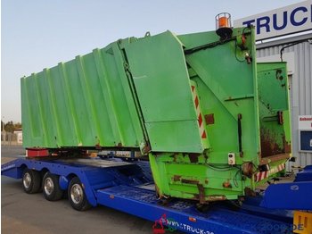 Каросерия за боклукчийски камион За превоз на боклук Faun Müllwagen Müllwagen Aufbau  mit 80-1.1 Schüttung: снимка 1
