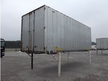 Каросерия - фургон Krone BDF Wechselkoffer Portaltür 7,45m: снимка 1