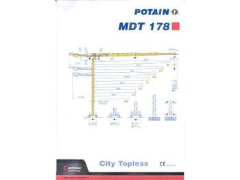 Potain MDT 178 - Кулокран