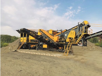 FABO MCK-65 MOBILE JAW CRUSHER + CONE CRUSHER 60-80 TPH - Трошачка